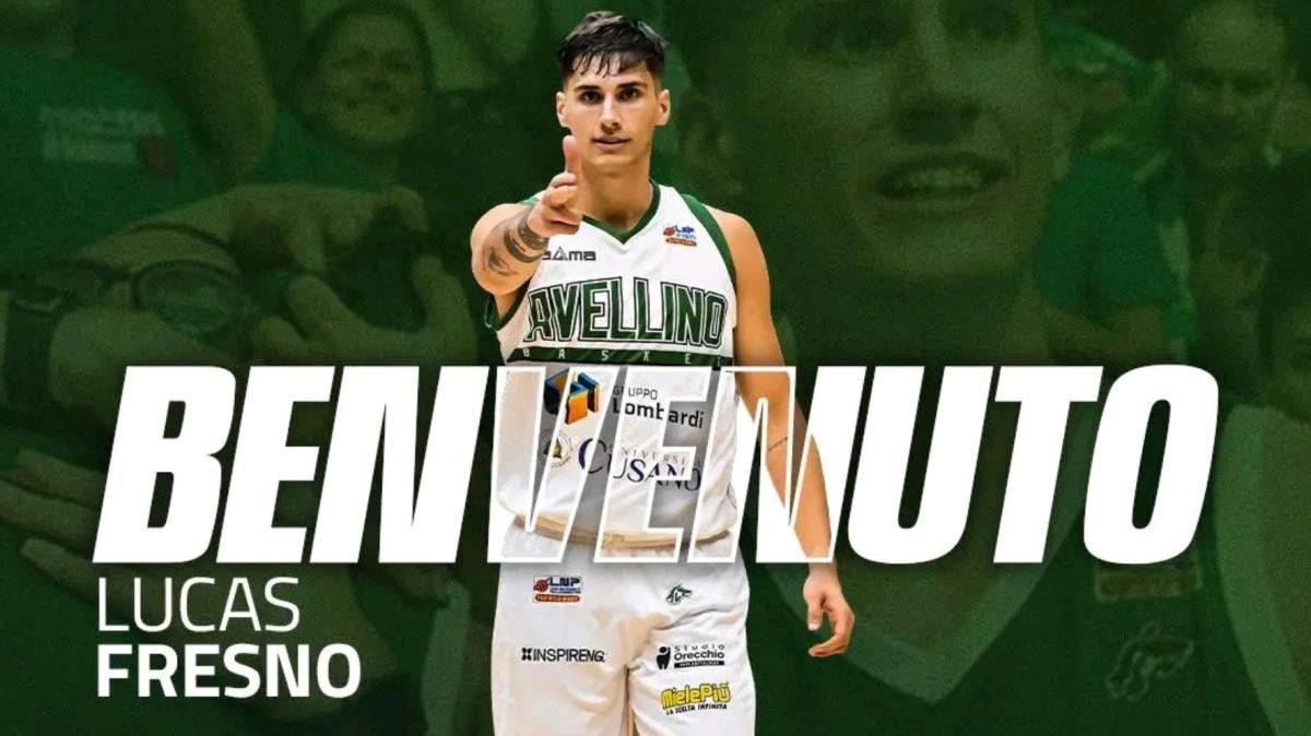 Avellino Basket, è ufficiale il ritorno di Lucas Fresno
