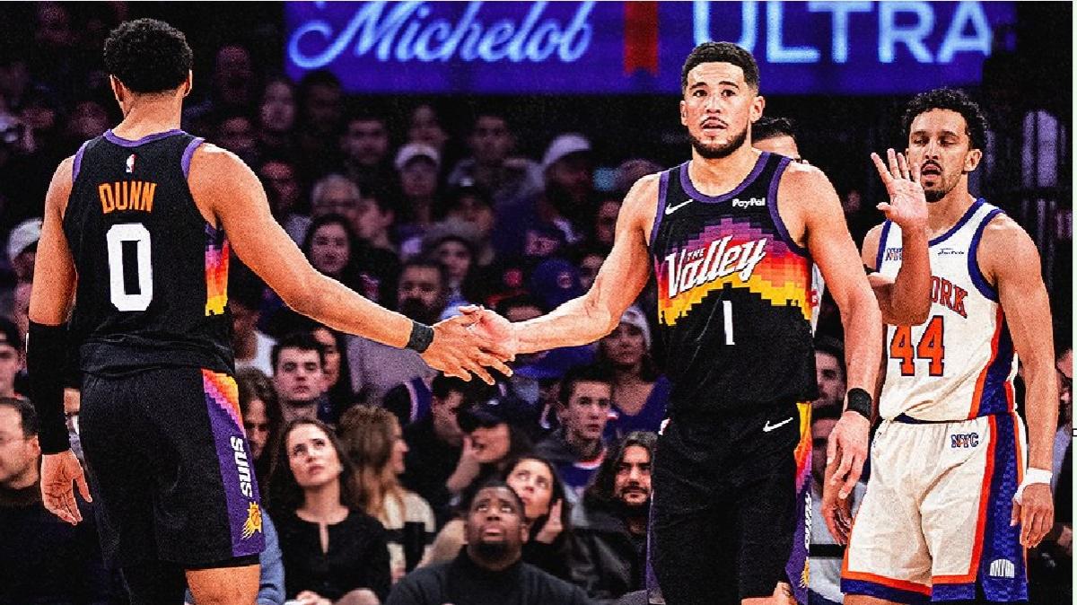 Devin Booker e i Suns infliggono un altro stop ai New York Knicks