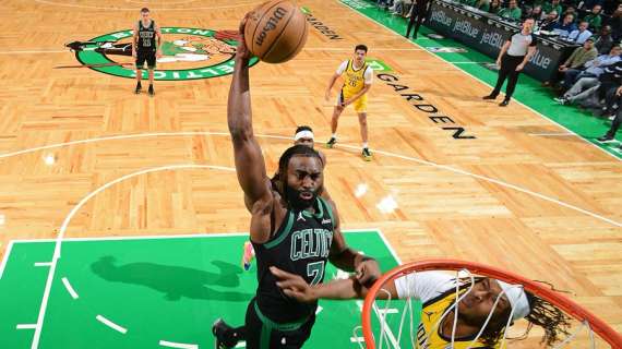 NBA - Jaylen Brown e i Celtics ridimensionano gli Indiana Pacers