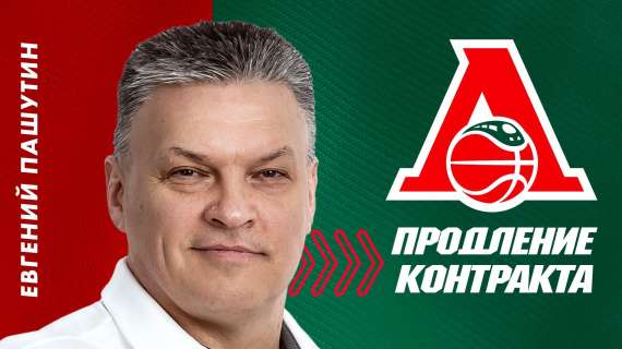 VTB League - Lokomotiv, esteso il contratto di coach Evgeny Pashutin