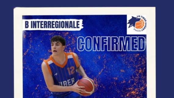 Serie B - Tiber Basket Roma alla conferma di Nicolò Piazza