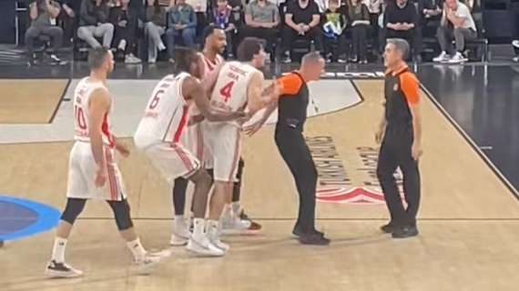 EL - Batosta Milos Teodosic: EuroLeague lo sospende per due gare (con multa)