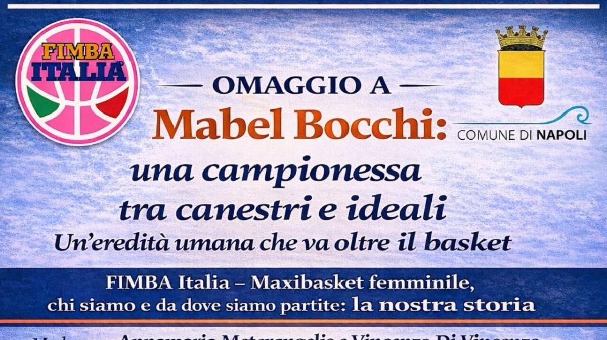 Napoli ricorda Mabel Bocchi, incontro al PalaBarbuto il 21 marzo 2026
