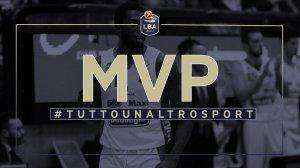 LBA - Jordan Parks MVP del 12° turno LBA Serie A