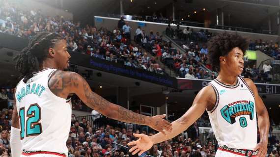 NBA - I Grizzlies vincono segnando 155 punti ai poveri Raptors