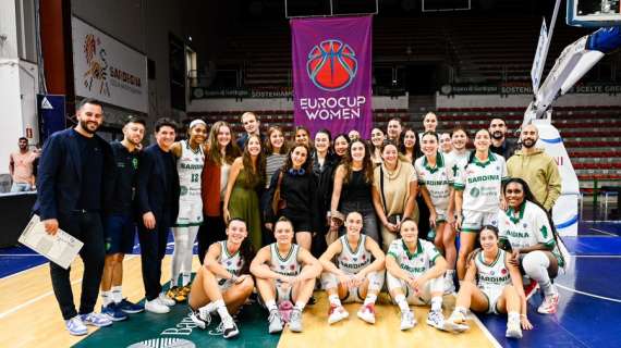 LIVE EC Women - Dinamo Sassari vs Kangoeros Melechen, diretta streaming