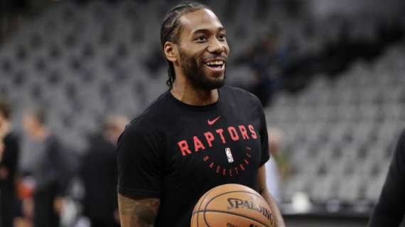 NBA - Kawhi Leonard elogia i Raptors per la sua guarigione