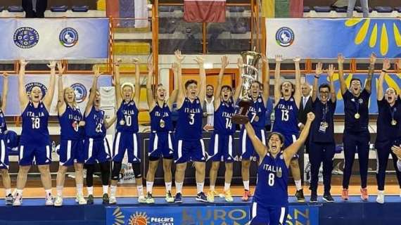 La Nazionale italiana di basket sorde è campione d'Europa!!