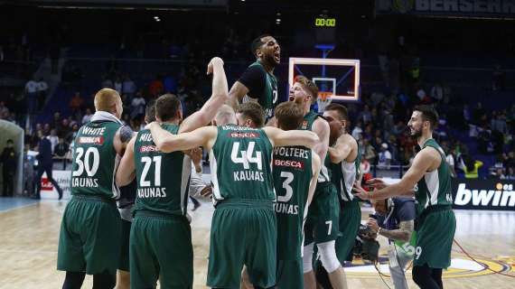 EuroLeague - Lo Zalgiris trova vittoria incredibile e playoff a Madrid