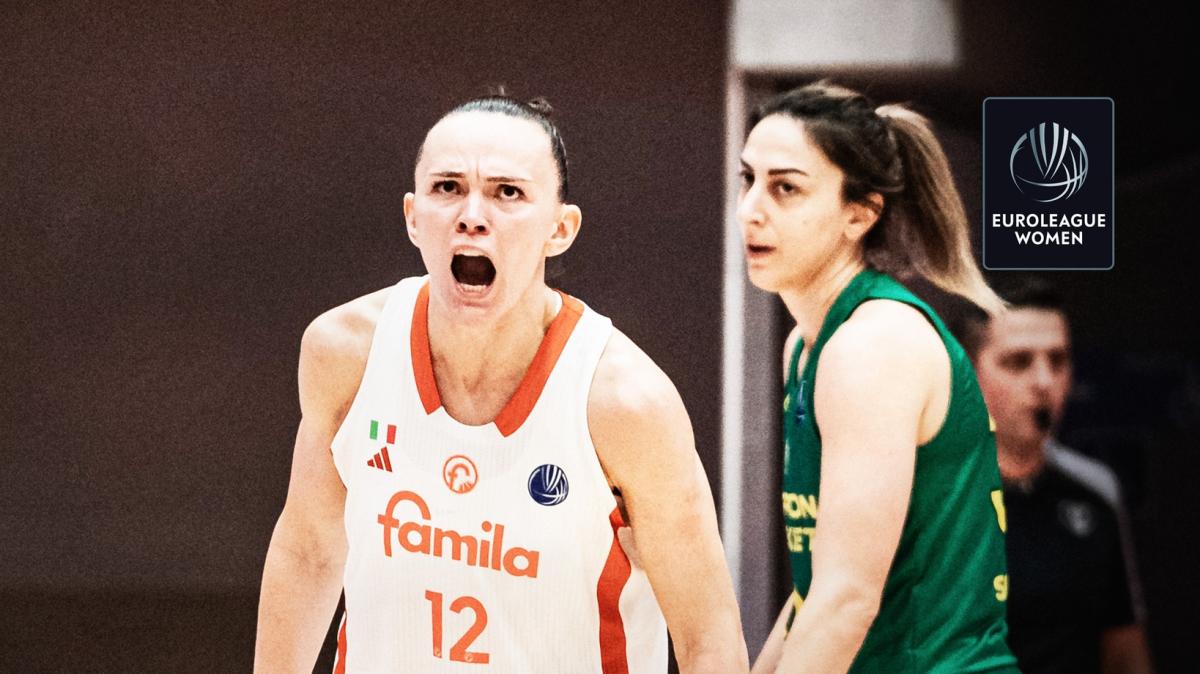 LIVE EL WOMEN - Sopron Basket v Beretta Famila Schio diretta streaming