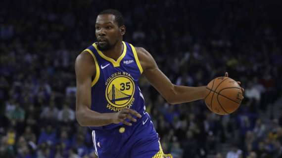 NBA - Warriors, Kevin Durant evita la sospensione per somma di falli tecnici