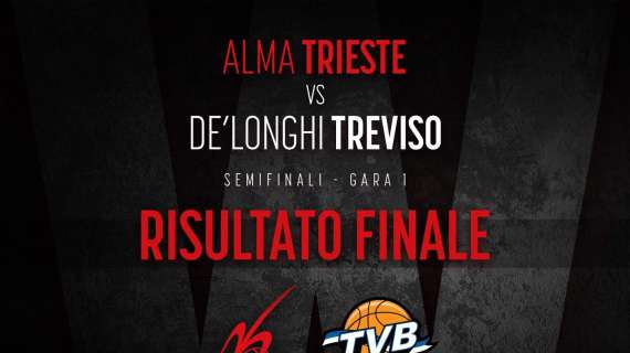 A2 - Trieste vince gara uno, battuta Treviso