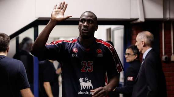 Olimpia, Diop a referto ma non utilizzabile con il Maccabi