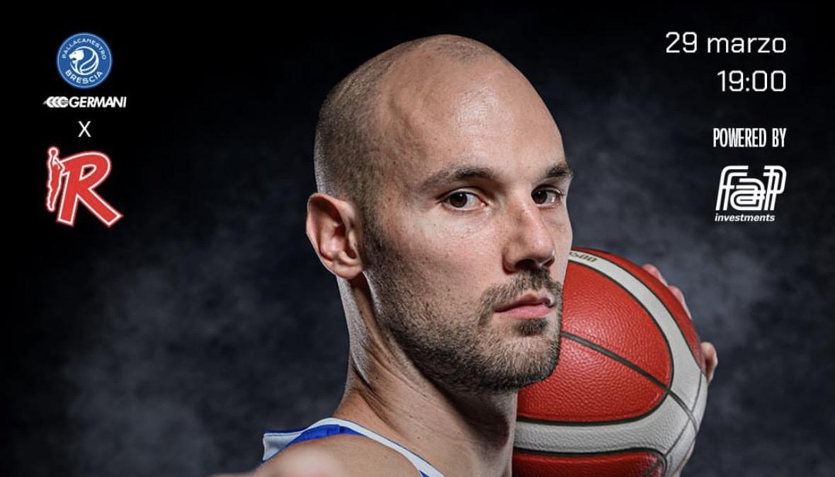 Germani Brescia vs UNA Hotels Reggio Emilia, diretta (ore 19)