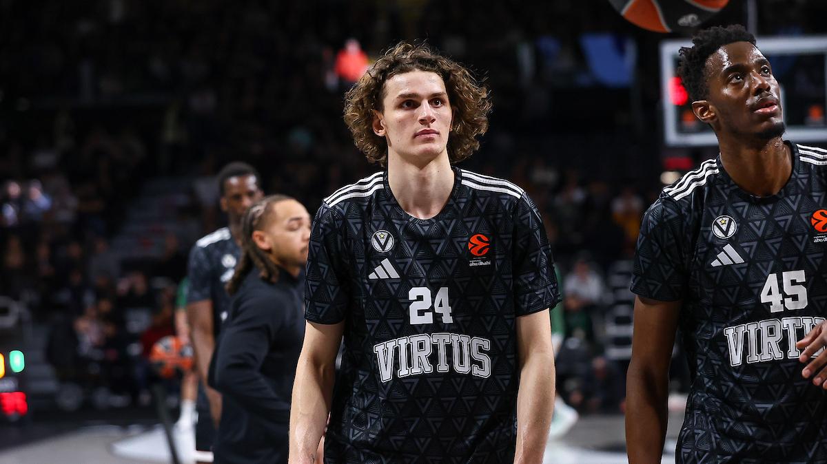 Virtus Bologna, Pillastrini su Ferrari: «Sa adattarsi bene a ogni livello. NBA? Ha tutto per coltivare questo sogno»