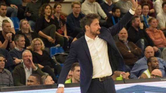 FIBA Europe Cup - Sassari, Pozzecco presenta il ritorno contro il Leiden