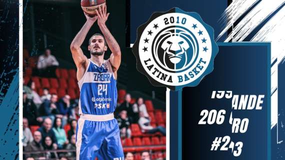 Serie B - Colpo di fine estate per Latina Basket: dalla Croazia arriva Marko Baković