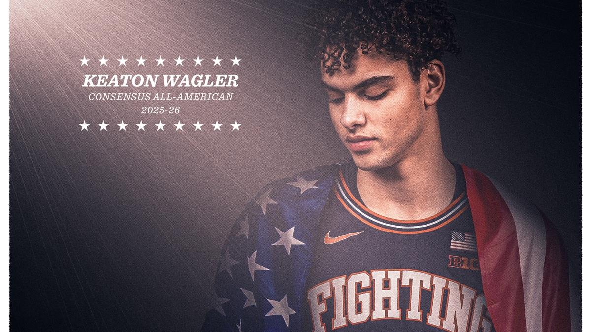 Keaton Wagler lascia Illinois e si candida al Draft NBA