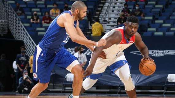 NBA - I Clippers si fanno mettere sotto dai New Orleans Pelicans