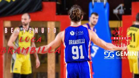 Serie B - Gemini Mestre, nel reparto lunghi arriva Luca Brambilla