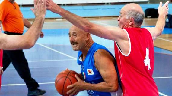 Maxibasket Europei - Italia Over 70 va via col Vento in semifinale