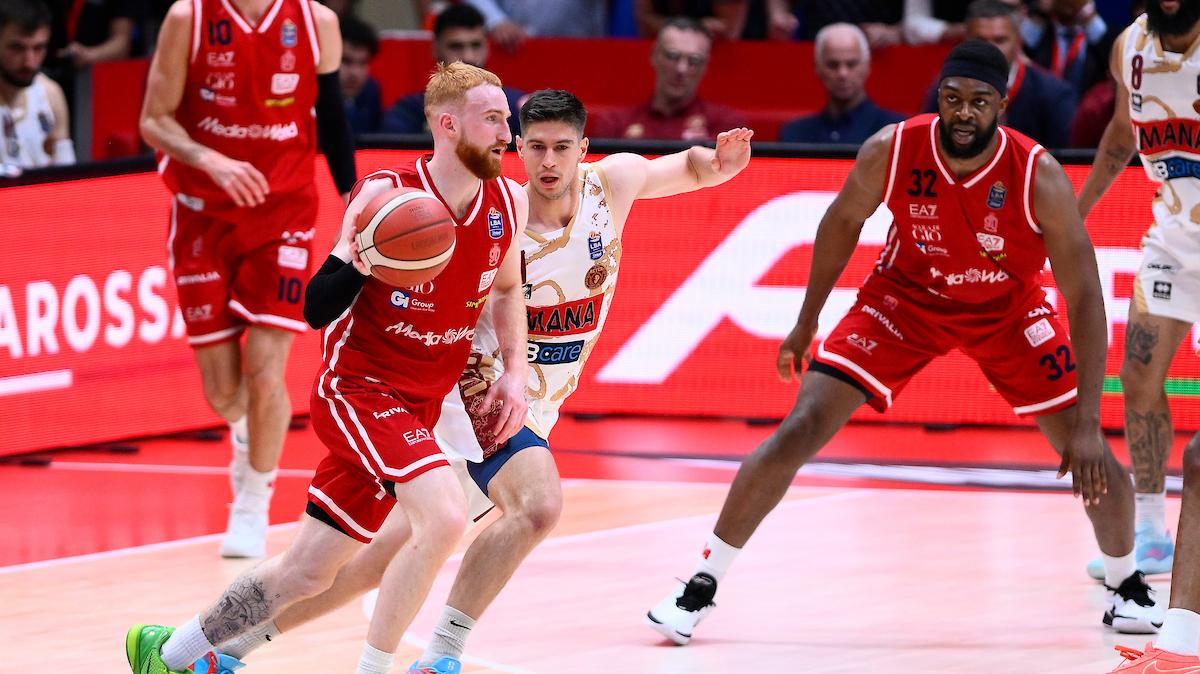 EA7 Emporio Armani Milano, Niccolò Mannion mai così bene nei playoff