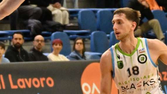 Serie B - I Blacks giocheranno nei play in con la Novipiù Casale Monferrato