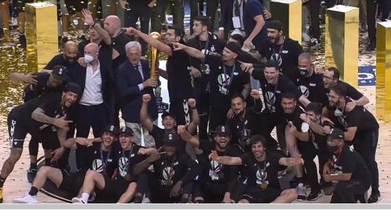 LBA Finals - Virtus, Zanetti "Vittoria dedicata ad Alberto Bucci"