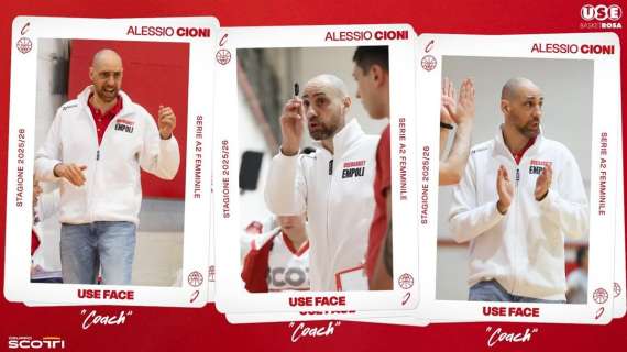 A2 F - Per coach Alessio Cioni stagione numero 16 all'Use Rosa Scotti Empoli