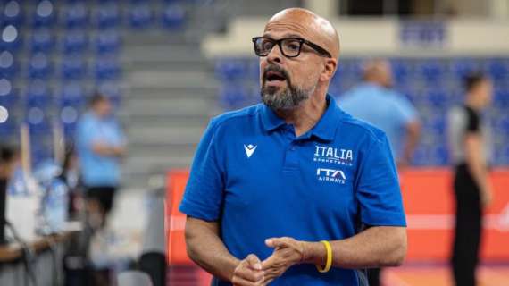 Italbasket U16 in semifinale, Mangone: «Oggi abbiamo detto ai ragazzi di vivere la gara come un sogno»