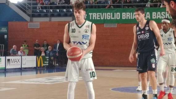 Serie B Playoff - TAV Treviglio Brianza Basket parte bene con Montecatini