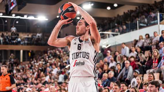 LBA - Virtus Bologna, infortunio Pajola: il play si è fermato a Monaco