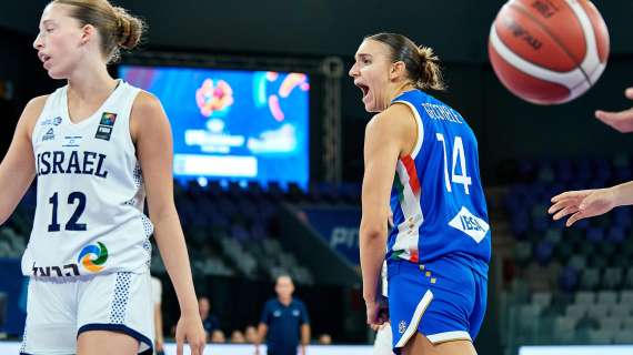 Italia U16 F, l'Europeo inizia con la vittoria su Israele (11 Hassan)