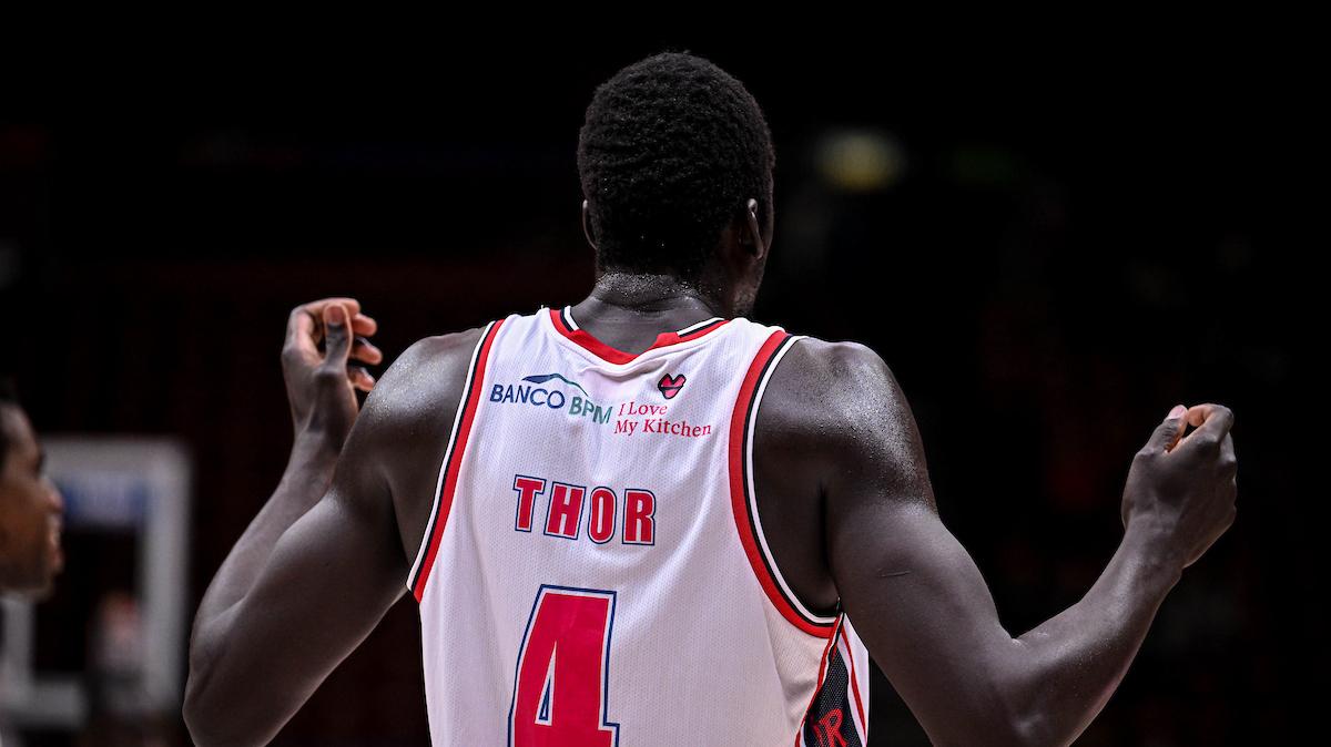 Reggio Emilia, il futuro di JT Thor: "Mi intrigherebbe giocare in Eurolega