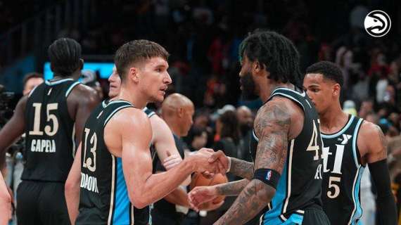 NBA - Gli Hawks non perdono la battuta contro dei Cavaliers rimaneggiati