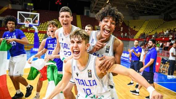 Italia, l'esito del sorteggio del FIBA U17 Basketball World Cup