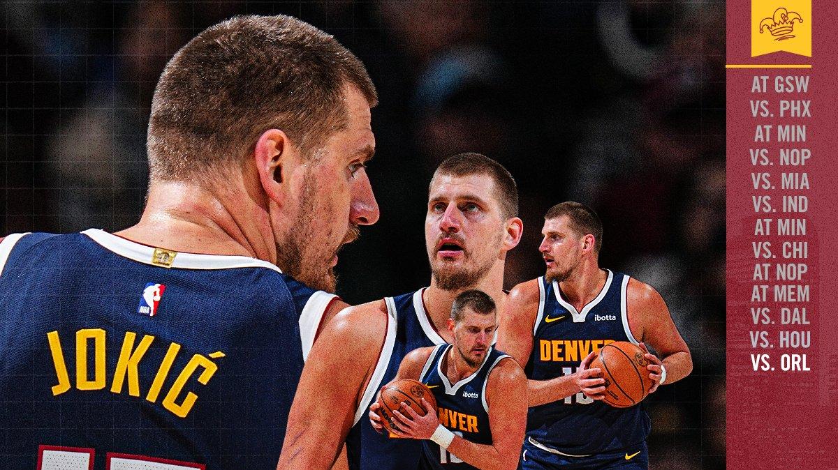 I Nuggets battono dei Magic molto combattivi, Jokic e Murray decisivi