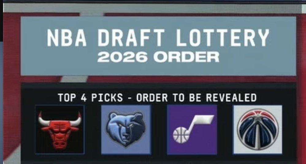 I Washington Wizards hanno la scelta #1 al Draft NBA 2026: ecco l'ordine