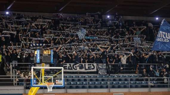 A2 - Cantù: cantando l'inno nazionale Eagles protagonisti a Treviglio