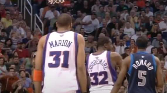 NBA - I Suns ritireranno i numeri di Amar'e Stoudemire e Shawn Marion