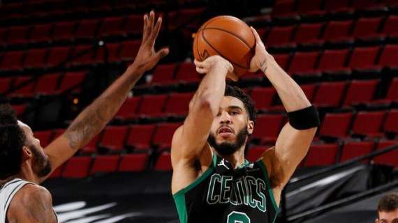NBA - In Blazers vs Celtics Jayson Tatum è più clutch di Damian Lillard