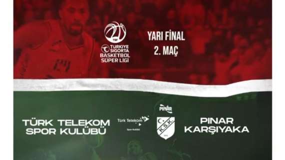 BSL - Delgado guida il Pinar, 1-1 la serie contro il Turk Telekom