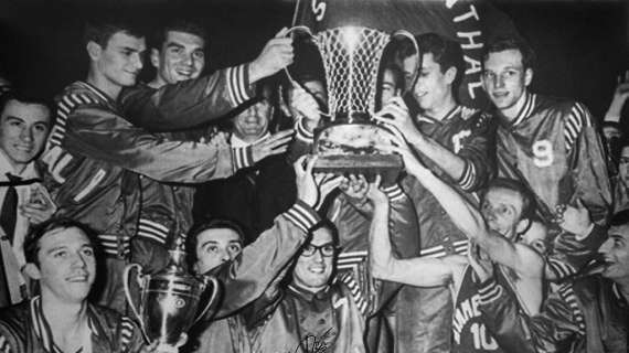 La storia dell'Olimpia Milano con l'EuroLeague parte dalla vittoria del 1966
