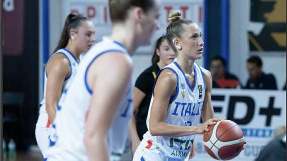 Italia Under 20 F - Le 12 azzurre per l'Europeo di coach Piazza