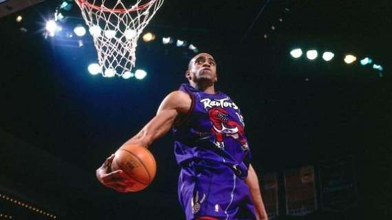 NBA - Raptors, Vince Carter è stato Rookie of the Year nel 1999