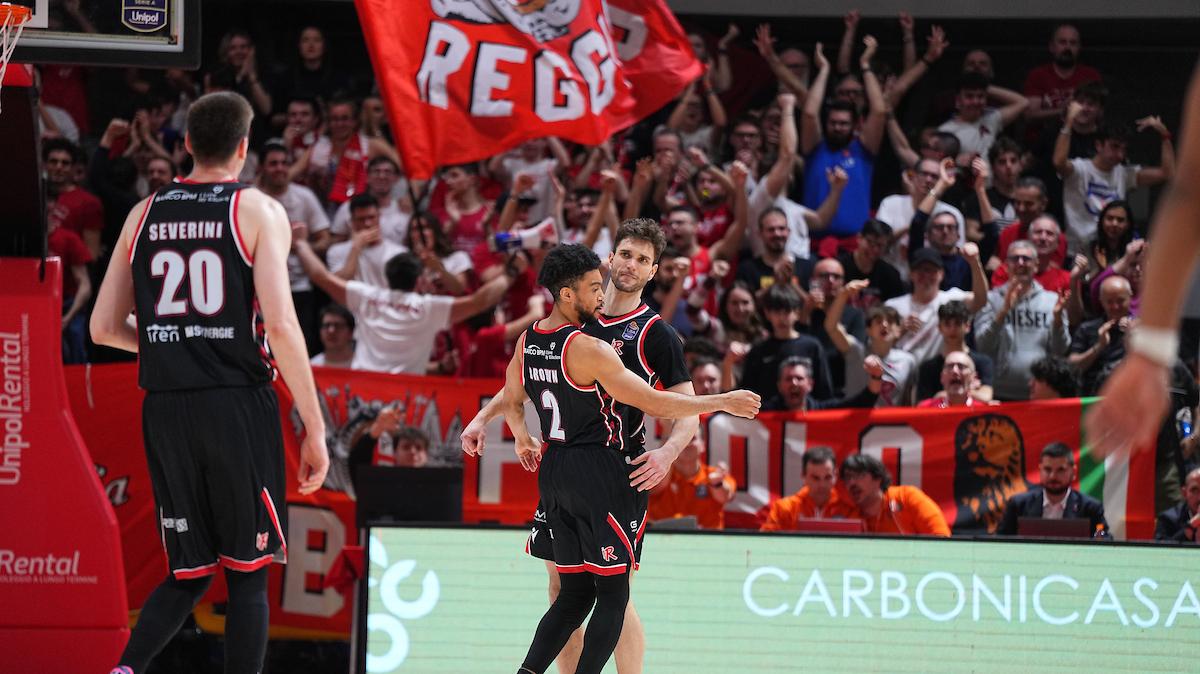 Come si è rialzata Reggio Emilia: da Brown a Rossato, la Unahotels punta i playoff