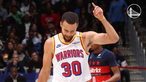 NBA - Buoni i Wizards, ma Curry e i Warriors hanno un altro passo