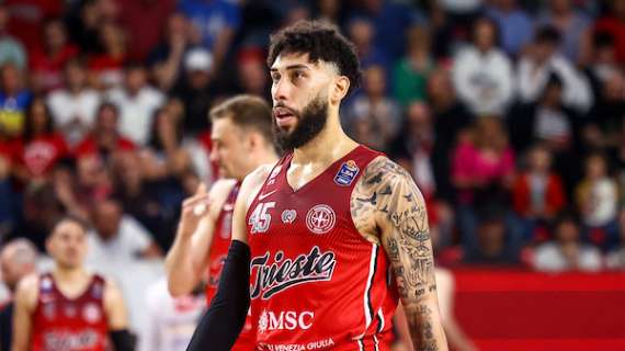 Trieste: Valentine in dubbio, può esordire Kylor Kelley contro Sassari