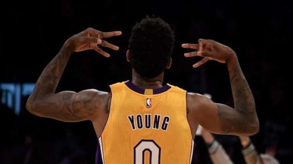 NBA - Lakers, stop di circa un mese per Nick Young
