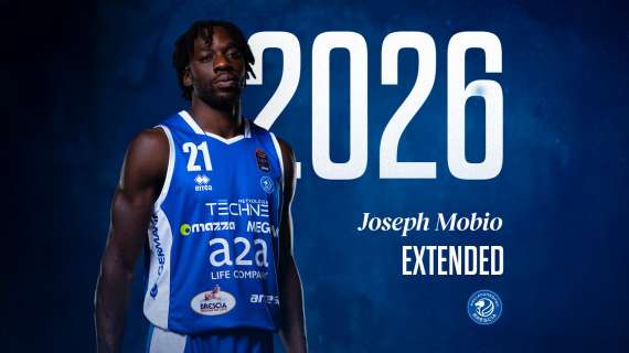 UFFICIALE LBA - Pallacanestro Brescia e Joseph Mobio: insieme fino al 2026